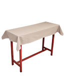 Sıra Örtüsü Pamuklu Bej 40X120 cm Sıra İçin