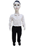Siyah Pantolon Beyaz Gömlek Takım