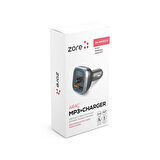 Zore ZR-WP3C02 Bluetooth Transmitter Mp3 Araç Şarjı