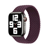 Apple Watch 40mm Uyumlu KRD-32 Small Kordon (Koyu Mor)