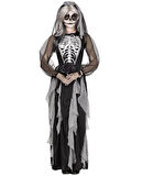 Çocuk İskelet Gelin Kostümü
