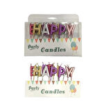 Mum Happy Birthday Metalik Karışık 13 Parça