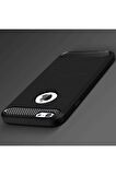 Apple iPhone 7 Plus Uyumlu Kılıf Room Silikon Kapak Siyah