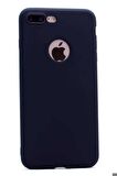 Apple iPhone 7 Plus Uyumlu Kılıf Premier Silikon Kapak Siyah