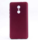 Xiaomi Redmi Note 4x Uyumlu Kılıf Premier Silikon Kapak Mürdüm