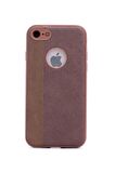 Apple iPhone 6 Plus Uyumlu Kılıf City Silikon Kahverengi