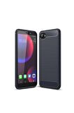 HTC Desire 12 Uyumlu Kılıf Room Silikon Kapak Lacivert