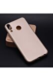 Asus Zenfone 5 ZE620KL Uyumlu Kılıf Premier Silikon Kapak Gold