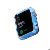 Apple Watch 42 Mm Uyumlu Soldier Tpu Mavi