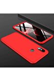 Xiaomi Mi 8 SE Uyumlu Kılıf Ays Kapak Kırmızı
