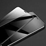 Apple iPhone XS Max Uyumlu Kenarları Kırılmaya Dayanıklı Cam Ekran Koruyucu