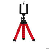 TR1 Kısa Tripod Sünger Ayaklı Kırmızı
