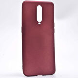 Oppo RX17 Pro Uyumlu Kılıf Premier Silikon Kapak Mürdüm