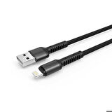 LS63 Lightning Usb Kablo Gri