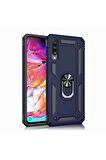 Samsung Galaxy A70 Uyumlu Kılıf Vega Kapak Mavi