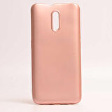 Oppo Reno Uyumlu Kılıf Premier Silikon Kapak Rose Gold