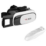 VR Box 3D Kumandalı Sanal Gerçeklik Gözlüğü