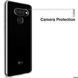 LG Q60 Uyumlu Kılıf Süper Silikon Kapak