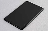 Samsung Galaxy Tab A 10.1(2019) T510 Uyumlu Tablet Kılıf Şeffaf Silikon Kapak Siyah