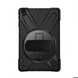 Apple iPad 9.7 2018 (6.Nesil) Uyumlu Tablet Kılıfı Sert PC Zırhlı Defender Kılıf