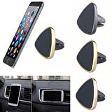 Magnetic Air Vent Araç Telefon Tutucu Turuncu Vakumlu