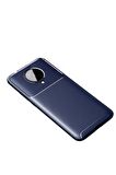 Xiaomi Poco F2 Pro Uyumlu Kılıf Negro Silikon Kapak Lacivert