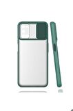Oppo A72 Uyumlu Kılıf Lensi Kapak Koyu Yeşil