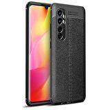 Xiaomi Mi Note 10 Lite Uyumlu Kılıf Niss Silikon Kapak Siyah