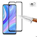 Samsung Galaxy A40 Uyumlu Kenarları Kırılmaya Dayanıklı Cam Ekran Koruyucu