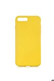 Apple iPhone 7 Plus Uyumlu Kılıf LSR Lansman Kapak Sarı