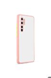 Xiaomi Mi Note 10 Lite Uyumlu Kılıf Hux Kapak Pembe