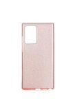 Samsung Galaxy Note 20 Ultra Uyumlu Kılıf Shining Silikon Rose Gold