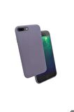 Apple iPhone 7 Plus Uyumlu Kılıf Silk Silikon Lila