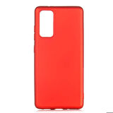 Samsung Galaxy S20 FE Uyumlu Kılıf Premier Silikon Kapak Kırmızı