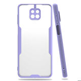 Xiaomi Redmi Note 9 Pro Uyumlu Kılıf Parfe Kapak Mor