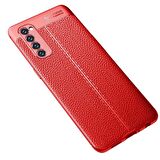 Oppo Reno 4 Pro 4G Uyumlu Kılıf Niss Silikon Kapak Kırmızı