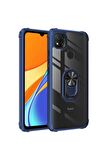 Xiaomi Redmi 9C Uyumlu Kılıf Mola Kapak Lacivert