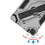 Apple iPad Air 10.9 2020(4.Nesil) Uyumlu Tablet Kılıf Defens Sert PC Standlı Kılıf