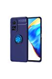 Xiaomi Mi 10T 5G Uyumlu Kılıf Ravel Silikon Kapak Mavi