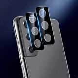 Samsung Galaxy S21 Ultra Uyumlu Kamera Lens Koruyucu Cam Filmi