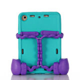 Apple iPad Mini 2-3 Uyumlu Çocuk Tablet Kılıfı Eva Boxer Standlı Kılıf Mavi