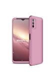Xiaomi Poco M3 Uyumlu Kılıf Ays Kapak Rose Gold