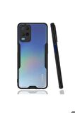 Oppo A54 4G Uyumlu Kılıf Parfe Kapak Siyah