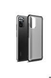 Xiaomi Redmi Note 10S Uyumlu Kılıf Volks Kapak Siyah