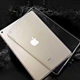 Apple iPad 10.2 2021 (9.Nesil) Uyumlu Tablet Kılıfı Şeffaf Süper Silikon Kapak Renksiz