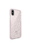 Apple iPhone XS Max Uyumlu Kılıf Buzz Kapak Pembe