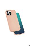 Apple iPhone 13 Pro Uyumlu Kılıf Silk Silikon Pembe
