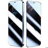 Apple iPhone 12 Pro Uyumlu Fit Hard Mat Privacy Cam Ekran Koruyucu