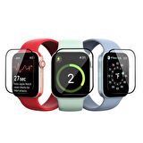 Apple Watch 41 Mm Uyumlu Pmma Pet Saat Ekran Koruyucu