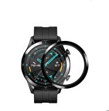Huawei GT2 42 Mm Uyumlu Pmma Pet Saat Ekran Koruyucu